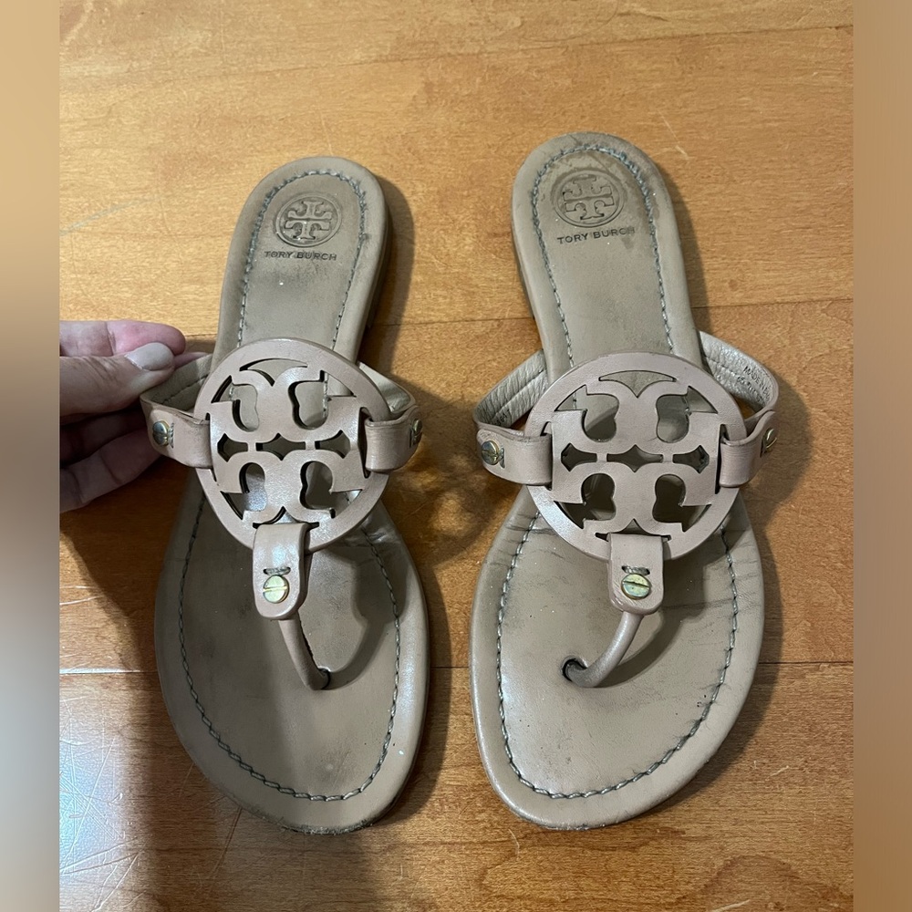 Tory Burch Miller Slides Size 7.5
